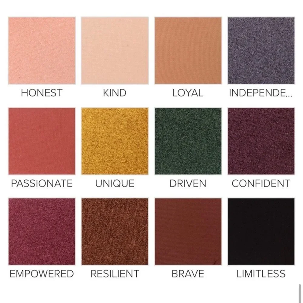 Persona Cosmetics Identity Two Eyeshadow Palette 🌈 like a rainbow of shades 🌈